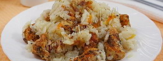 куриный плов в мультиварке. Шаг 12