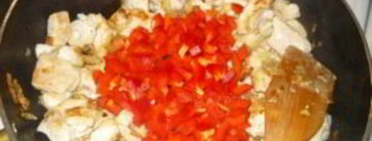 паэлья с курицей и креветками. Шаг 8