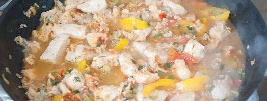 паэлья с курицей. Шаг 12