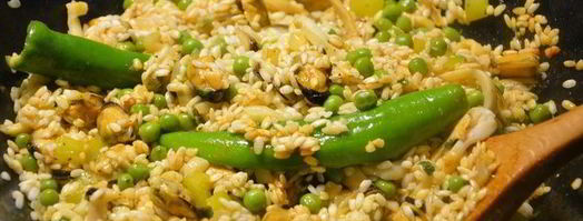 паэлья с морепродуктами по-аргентински. Шаг 13