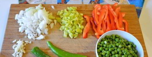 паэлья с морепродуктами по-аргентински. Шаг 4