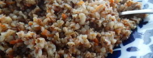 плов из гречки по-русски. Шаг 13