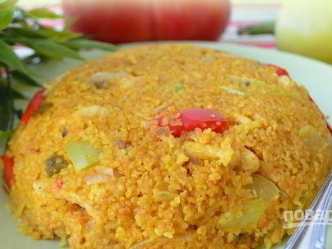 Рецепт плова из кус-куса