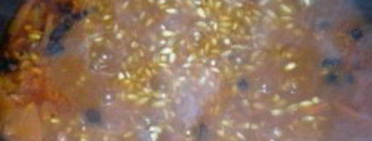 плов из перловки с курицей. Шаг 9