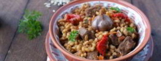 плов из перловки с курицей. Шаг 10