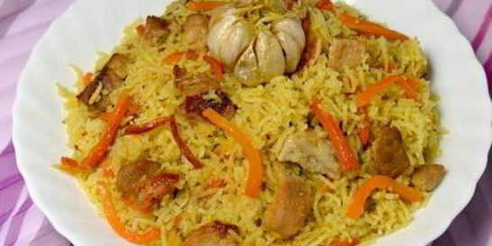 Плов из свинины в мультиварке