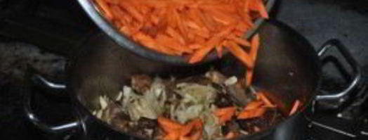 плов из свиных ребрышек. Шаг 7