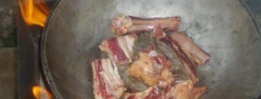 плов казан-мангал. Шаг 5