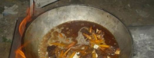 плов казан-мангал. Шаг 9