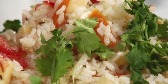 Плов с айвой