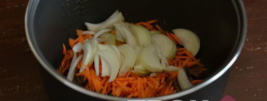 плов с говядиной в мультиварке. Шаг 5