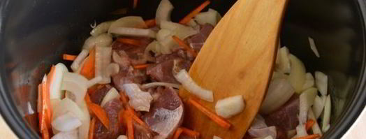 плов с индейкой в мультиварке. Шаг 4