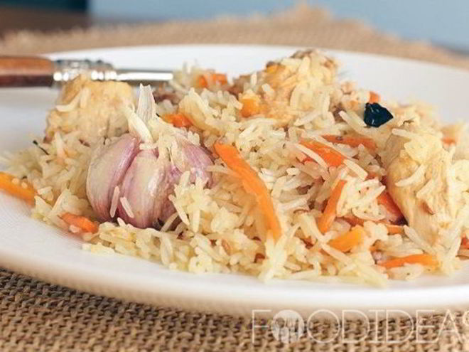 Рецепт плова с курицей