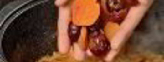 плов с морковью и сухофруктами. Шаг 5