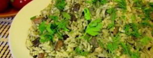 плов с зеленью. Шаг 5