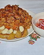 Плов узбекский из говядины