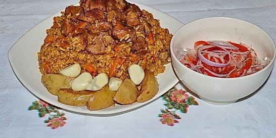 Плов узбекский из говядины