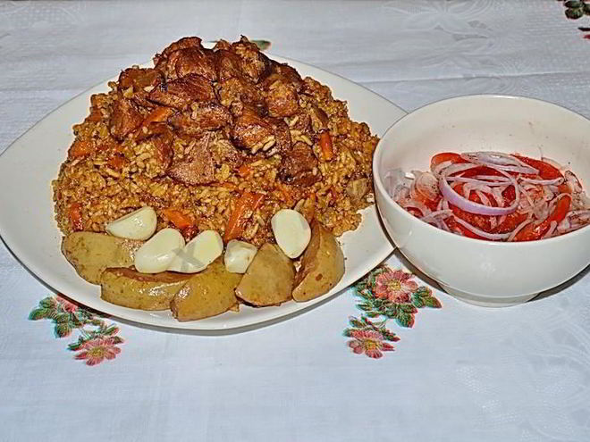 Рецепт плова узбекского из говядины