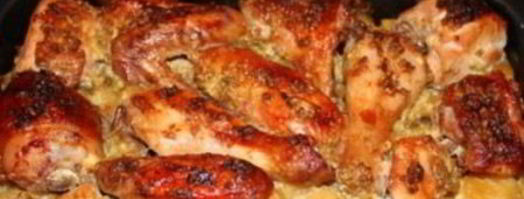 плов в духовке на противне. Шаг 7