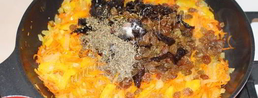 сладкий постный плов. Шаг 8