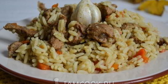 Узбекский плов в мультиварке