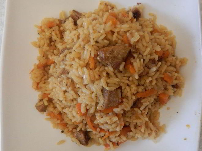 Рецепт вкусного плова со свининой