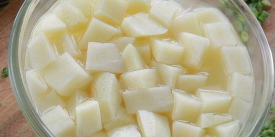 Пюре из картофеля и порея с творогом