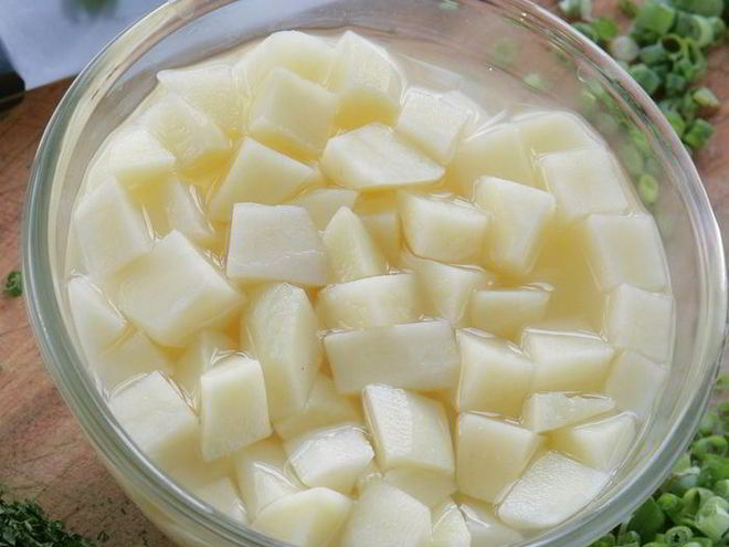 Рецепт пюре из картофеля и порея с творогом