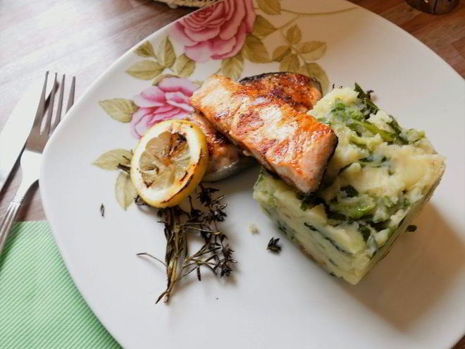 Рецепт пюре картофельного с савойской капустой