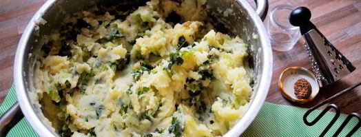 пюре картофельное с савойской капустой. Шаг 5