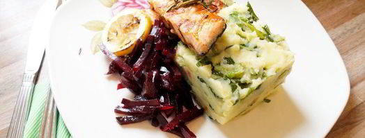 пюре картофельное с савойской капустой. Шаг 6