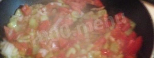 баклажанное рагу с овощами. Шаг 9