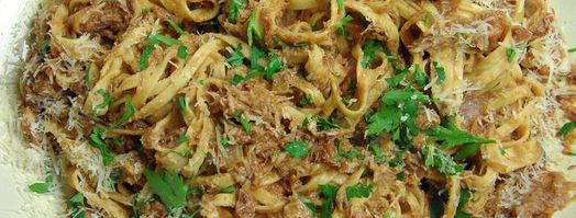 домашняя паста с рагу из кролика. Шаг 18