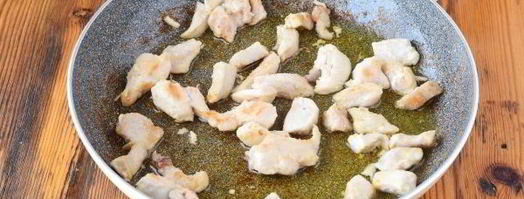 фрикасе из курицы с грибами. Шаг 5