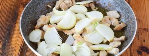 фрикасе из курицы с грибами. Шаг 7