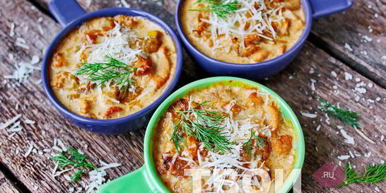 Фрикасе с грибами