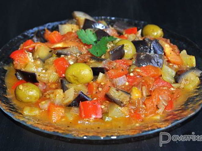 Рецепт капонаты, овощи по-сицилийски