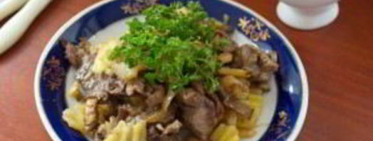 картофельное рагу с мясом. Шаг 12