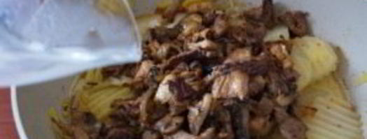 картофельное рагу с мясом. Шаг 11