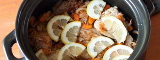 лимонное рагу из кролика. Шаг 12