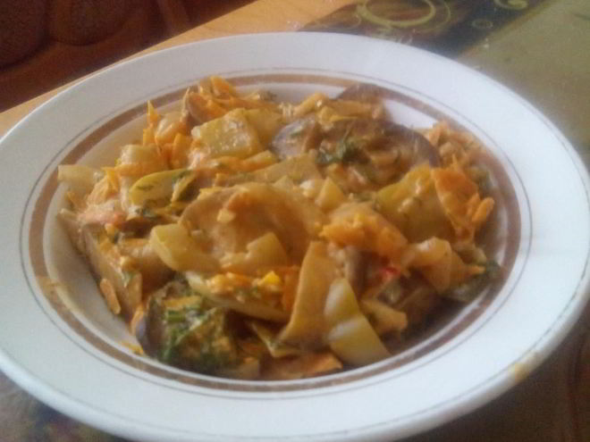 Рецепт осеннего овощного рагу