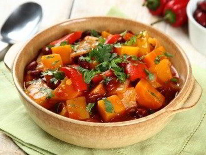 Рецепт овощного рагу по-мексикански