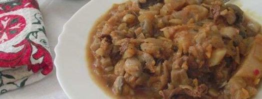 овощное рагу с грибами. Шаг 8