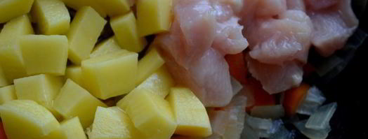 овощное рагу с куриным филе. Шаг 4