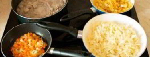 овощное рагу с мясом и картошкой. Шаг 3