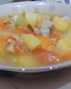 Овощное рагу с мясом