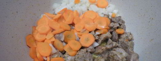 овощное рагу с мясом. Шаг 4