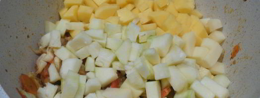 овощное рагу с мясом. Шаг 8