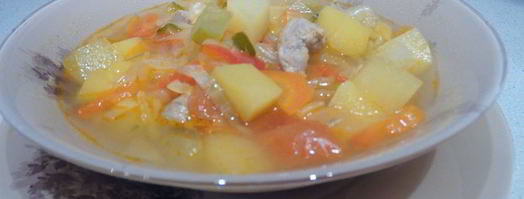 овощное рагу с мясом. Шаг 10