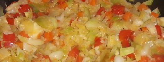 рагу из молодой капусты. Шаг 7